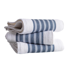Harman Oversized Kitchen Towel - Vertical Navy