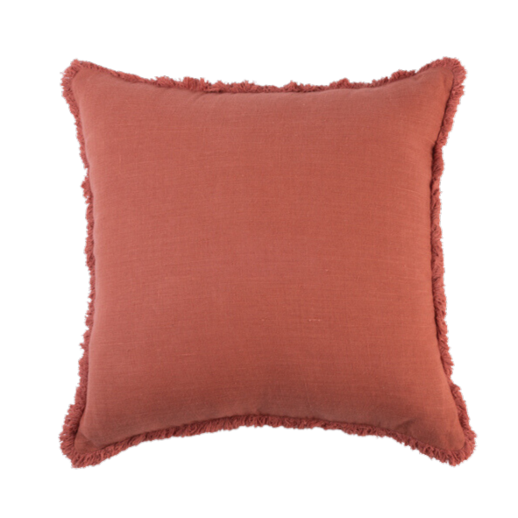 Amity Home Preston Pillow - Burnt Sienna