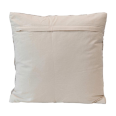Creative Coop Jute Appliqued Pillow - Beige & Cream