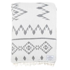 Tofino Blanket - The Coastal Throw - White