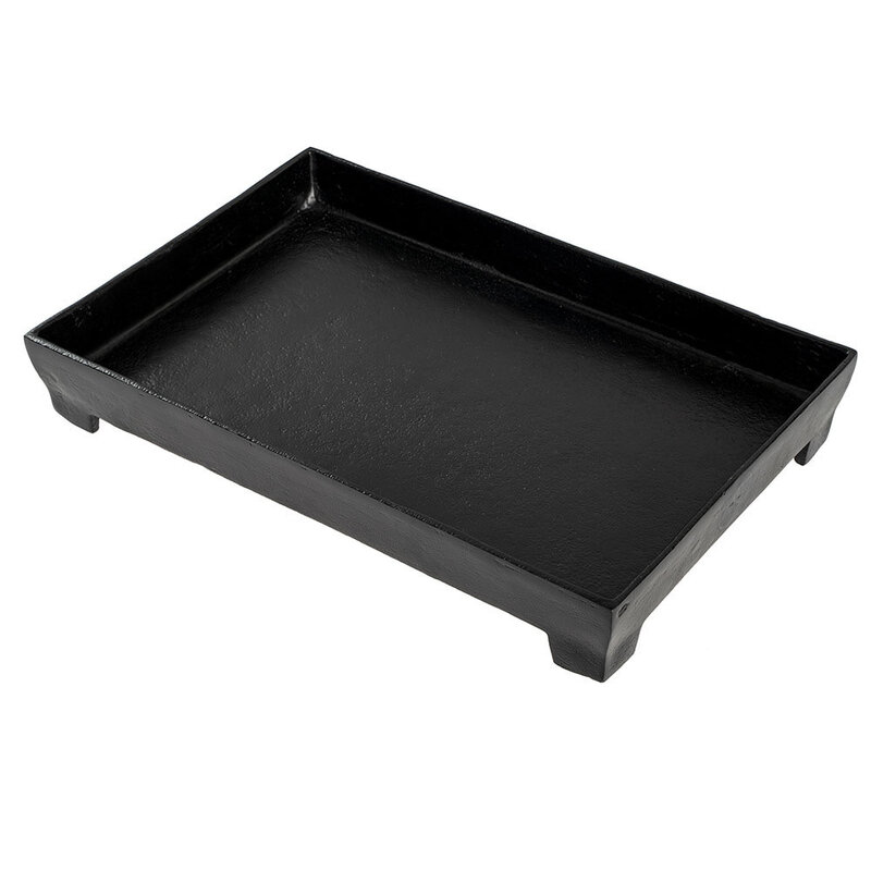 Indaba Footed Coffee Table Tray - Large - Black