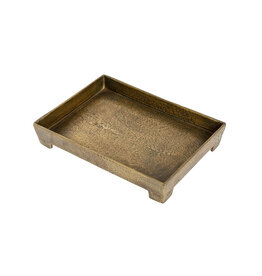 Indaba Footed Coffee Table Tray - Small - Bronze