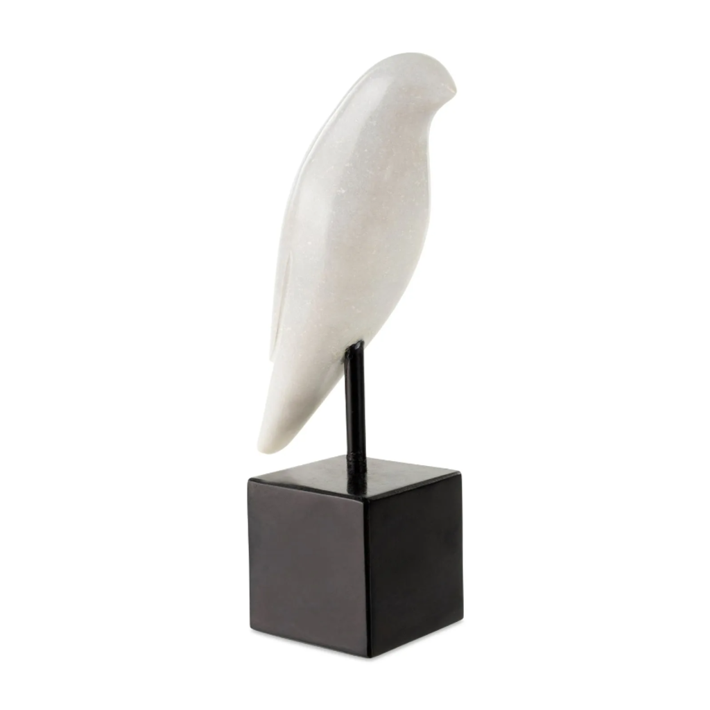 Indaba Modernist Marble Bird - Black Base