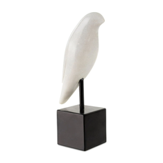 Indaba Modernist Marble Bird - Black Base