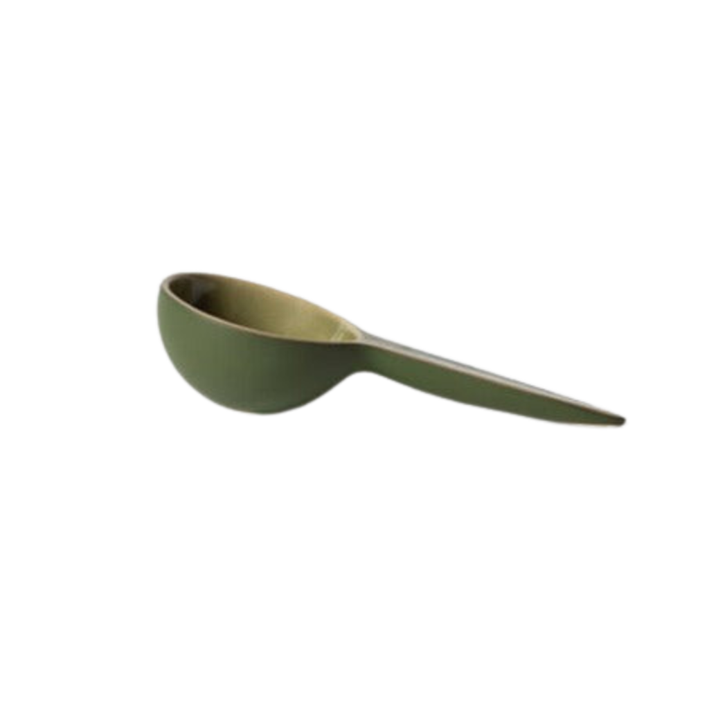 GHARYAN Stoneware & More Stoneware Spoon - Dadasi Matte/Glazed Green