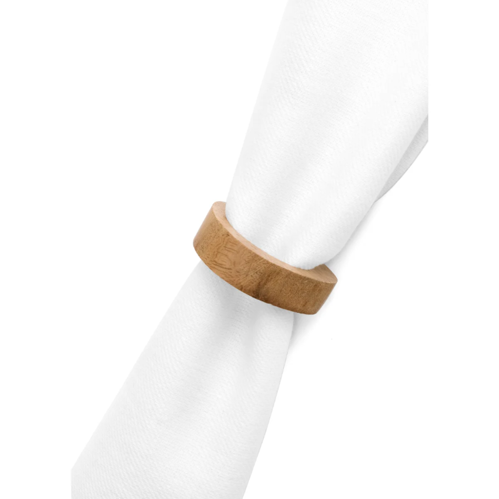 Accents De Ville Wood Napkin Ring