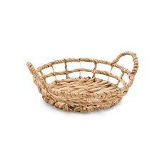Accents De Ville Round Water Hyacinth Tray