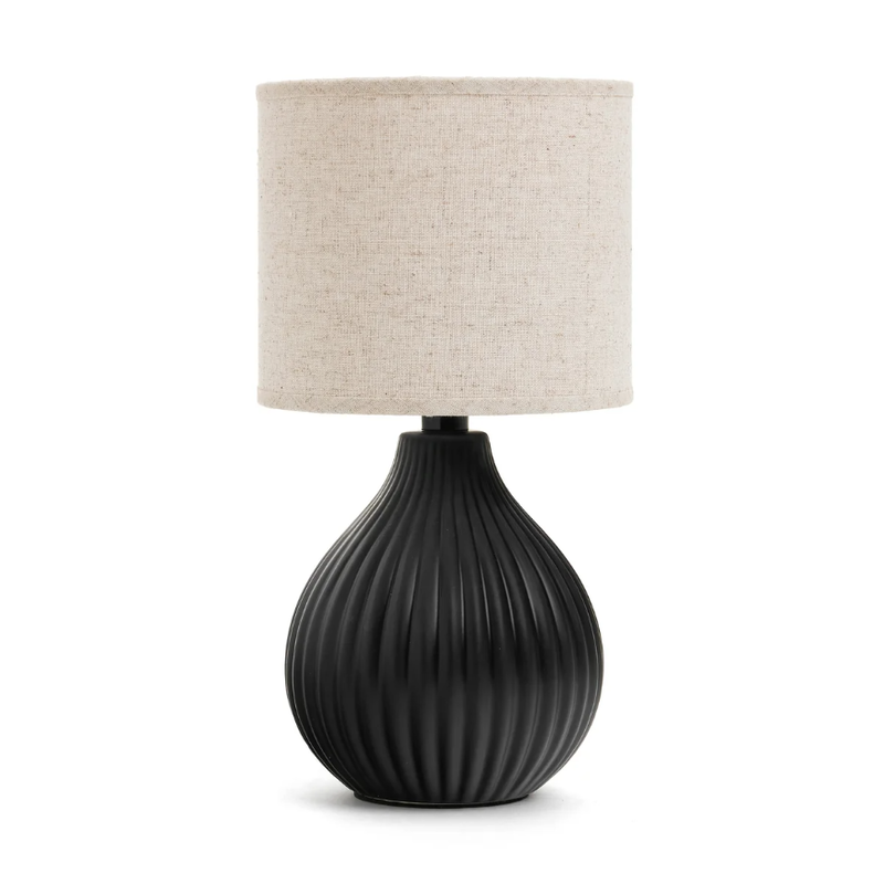 Accents De Ville Arnas Black Table Lamp