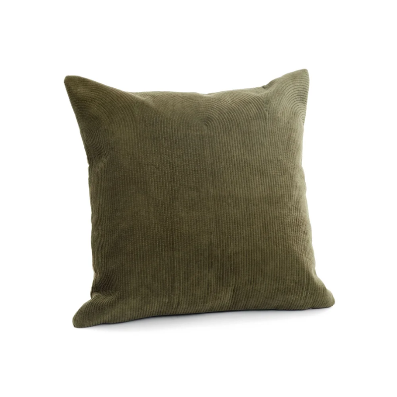 Accents De Ville Milton Velvet Pillow - Khaki