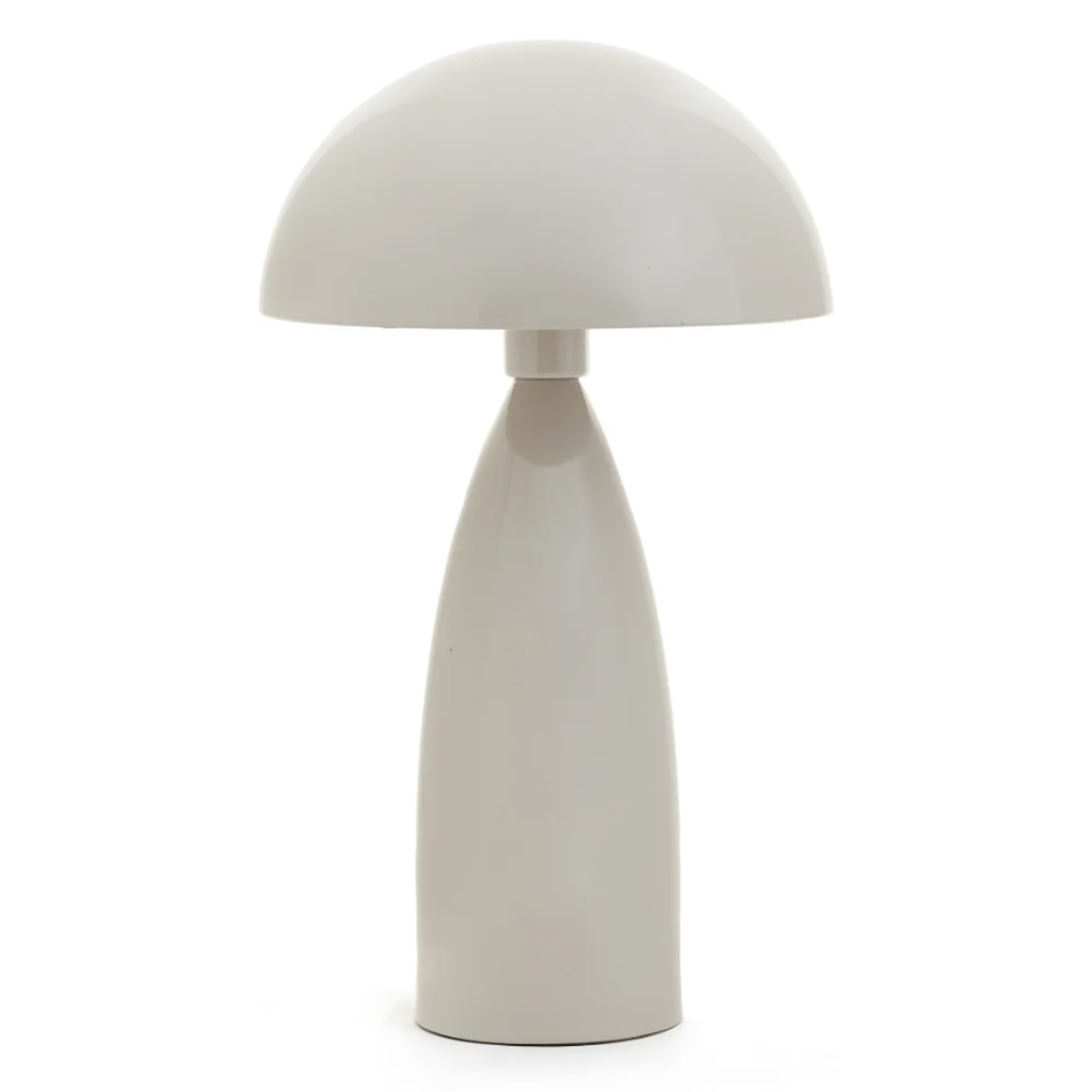Accents De Ville Arcata Mushroom Table Lamp - Taupe