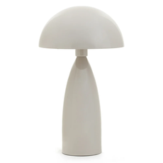 Accents De Ville Arcata Mushroom Table Lamp - Taupe