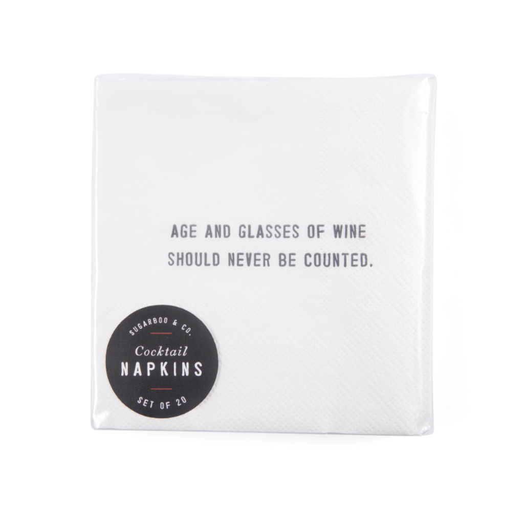 SUGARBOO & CO. Assorted Quote Cocktail Napkins