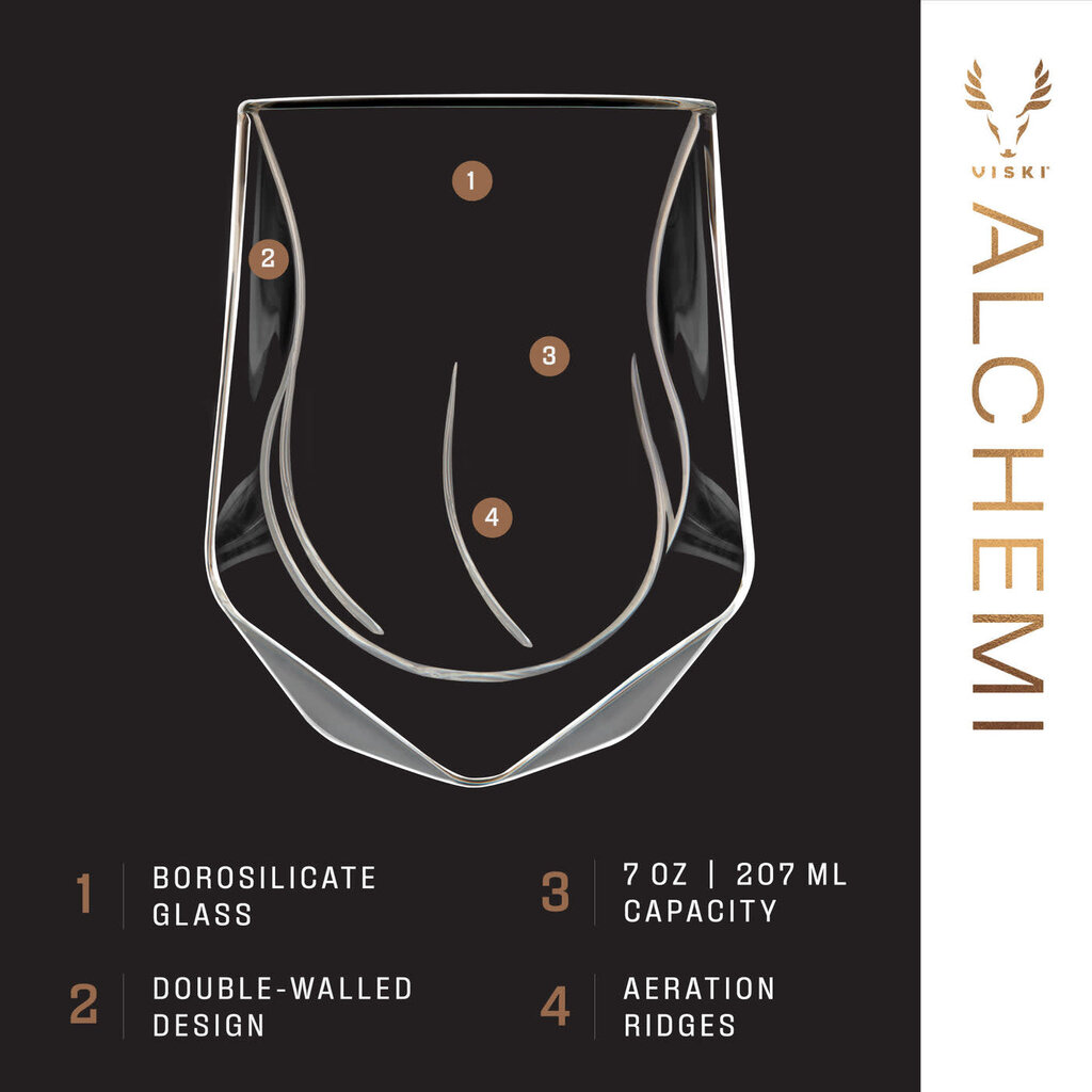 True Brands Alchemi Double Walled Aerating Tumbler
