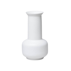 Middle Kingdom Medium Sage Semi-Matte Vase - White