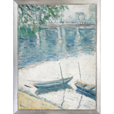 Celadon Collection Vintage - Morning on the Seine C. 1921 - Small