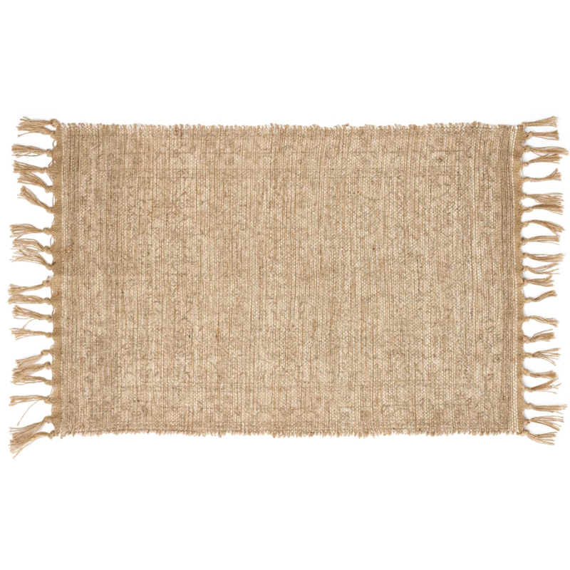 Iantha Jute Rug | Jute Rug With Tassels