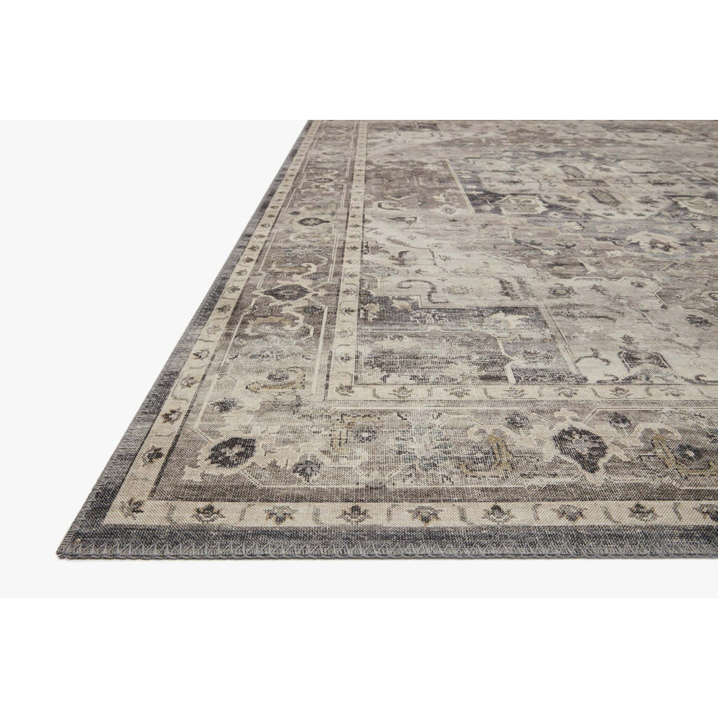 Hathaway Rug - 9'x12' Steel/Ivory