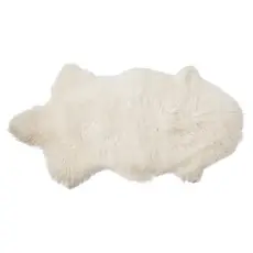 Bloomingville Lamb Fur Rug - Natural - 2'x3'