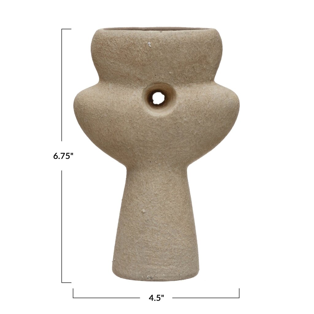 Bloomingville Sand Finish Sculptural Vase - Small