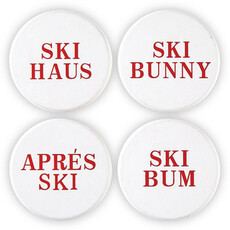 Après Ski Wine Stoppers (4 Pack)