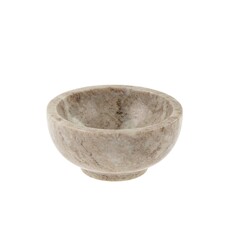 Indaba Corbier Marble Bowl - Small - Sand