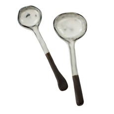 Indaba Roche Ceramic Spoon - Small