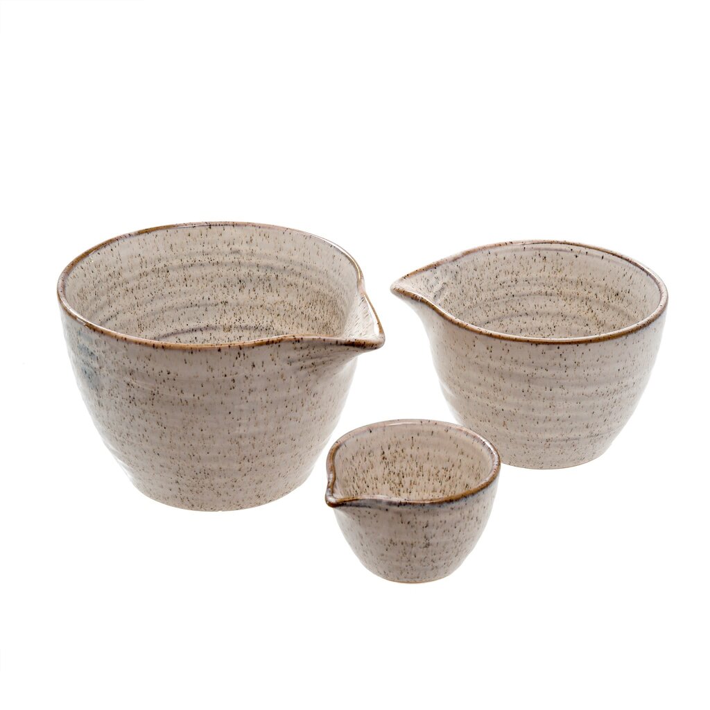 Indaba Galiano Spouted Bowls (Set of Three)