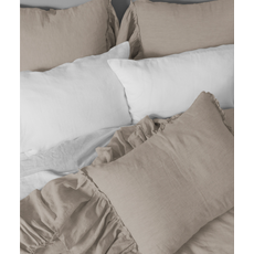 Amity Home Caprice Duvet Cover Set - Natural - King