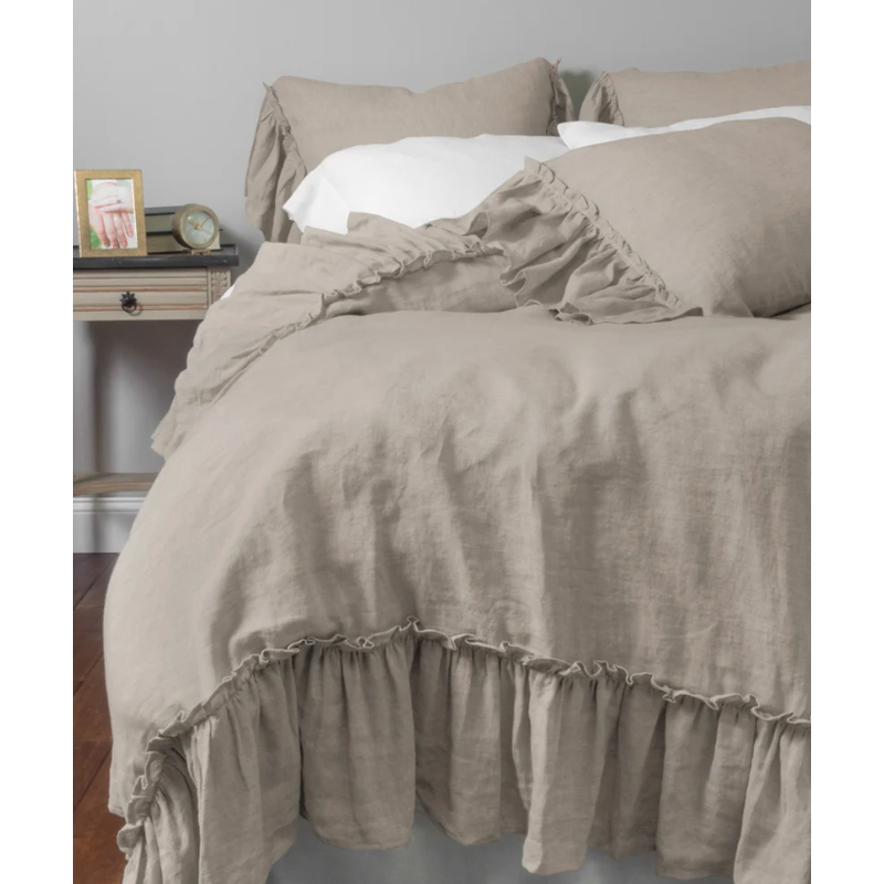 Amity Home Caprice Duvet Cover Set - Natural - King