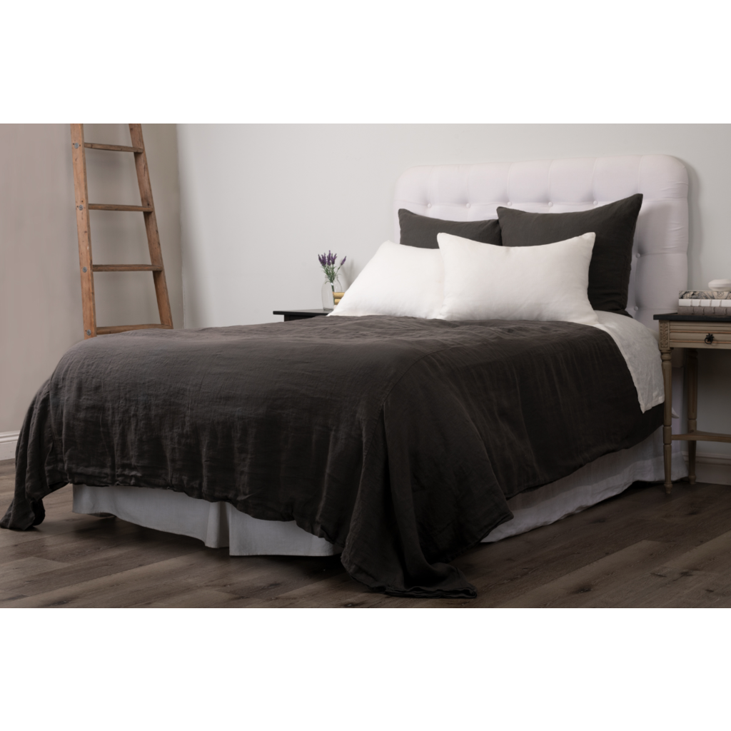 Amity Home Damara Duvet Cover Set - Asphalt - King