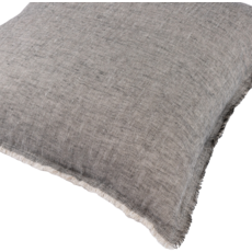 Amity Home Kent Pillow - Asphalt/Natural