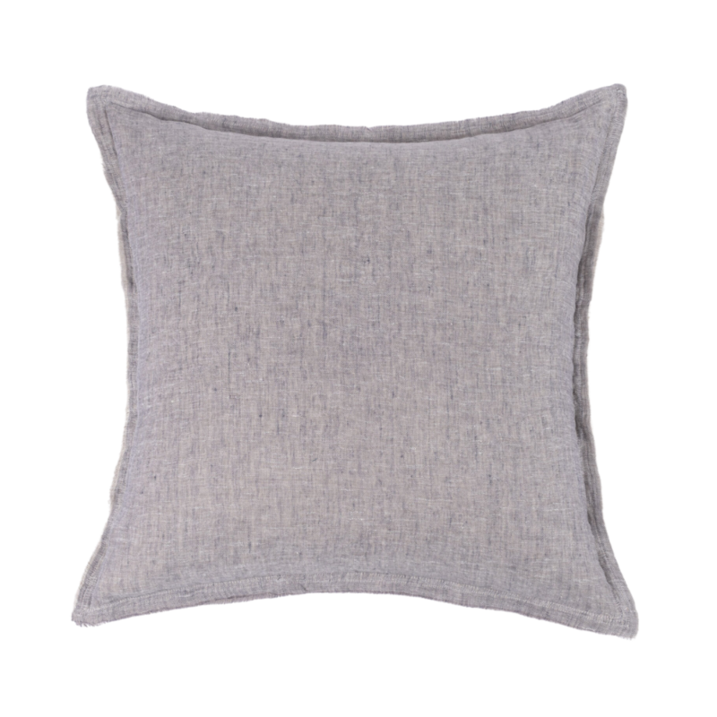 Amity Home Kent Pillow - French Blue/Natural