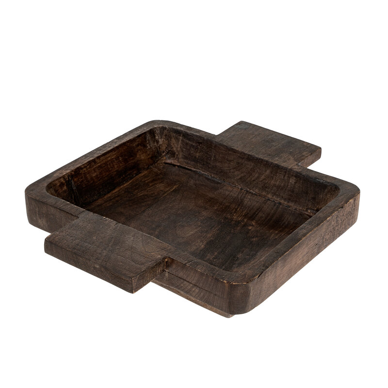 Indaba Burnt Brown Dough Bowl - Small