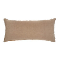 Indaba Lina Linen Pillow - 14x31 - Peony