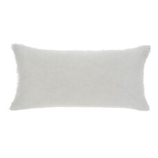 Indaba Lina Linen Pillow - 14x31 - Ivory