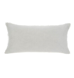 Indaba Lina Linen Pillow - 14x31 - Ivory