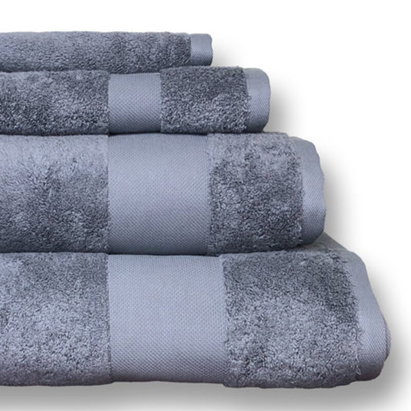 Cuddledown Alexandria Bath Towel - Dark Grey