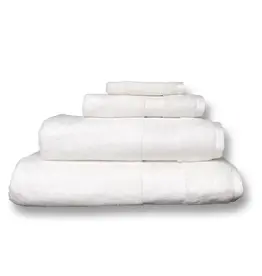 Cuddledown Alexandria Wash Towel - White