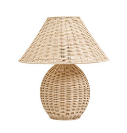 Accents De Ville Natural Rattan Table Lamp