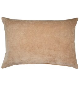 Indaba 16x24 Vera Velvet Pillow - Bisque