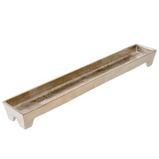 Indaba Long Footed Tray - Silver