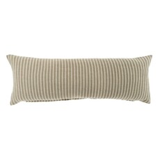 Indaba 15x42 Pinstripe Linen Pillow - Natural