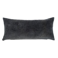 Indaba 14x31 Vera Velvet Pillow - Graphite