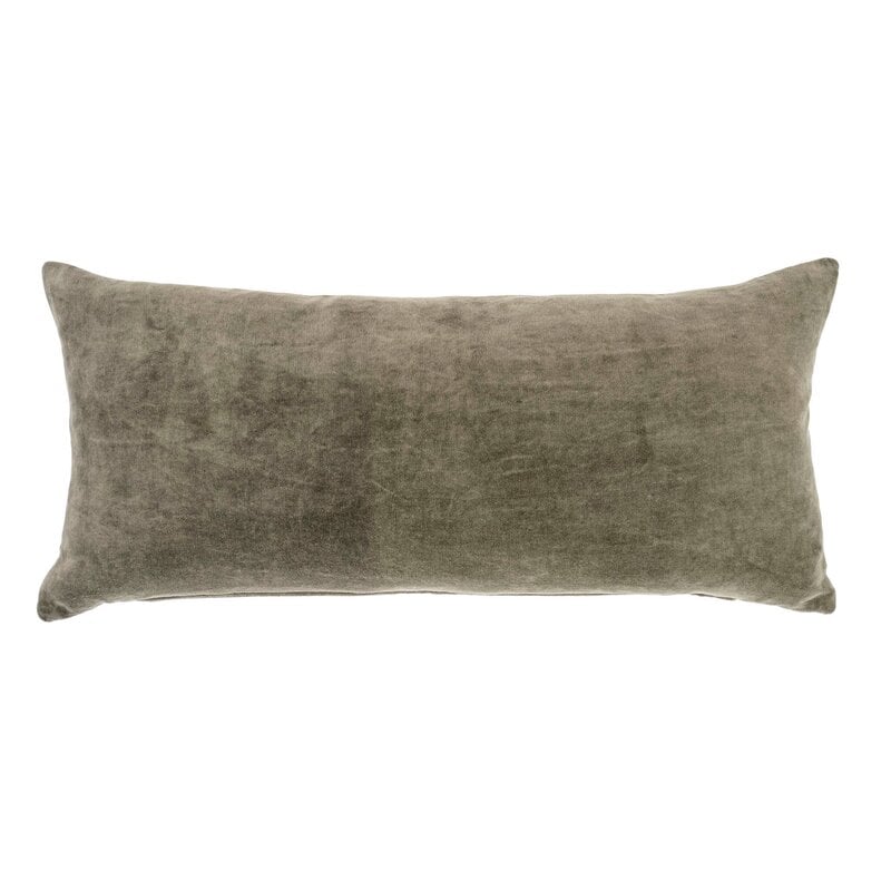 Indaba 14x31 Vera Velvet Pillow - Cypress