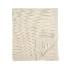 Indaba Chunky Knit Throw - Ivory