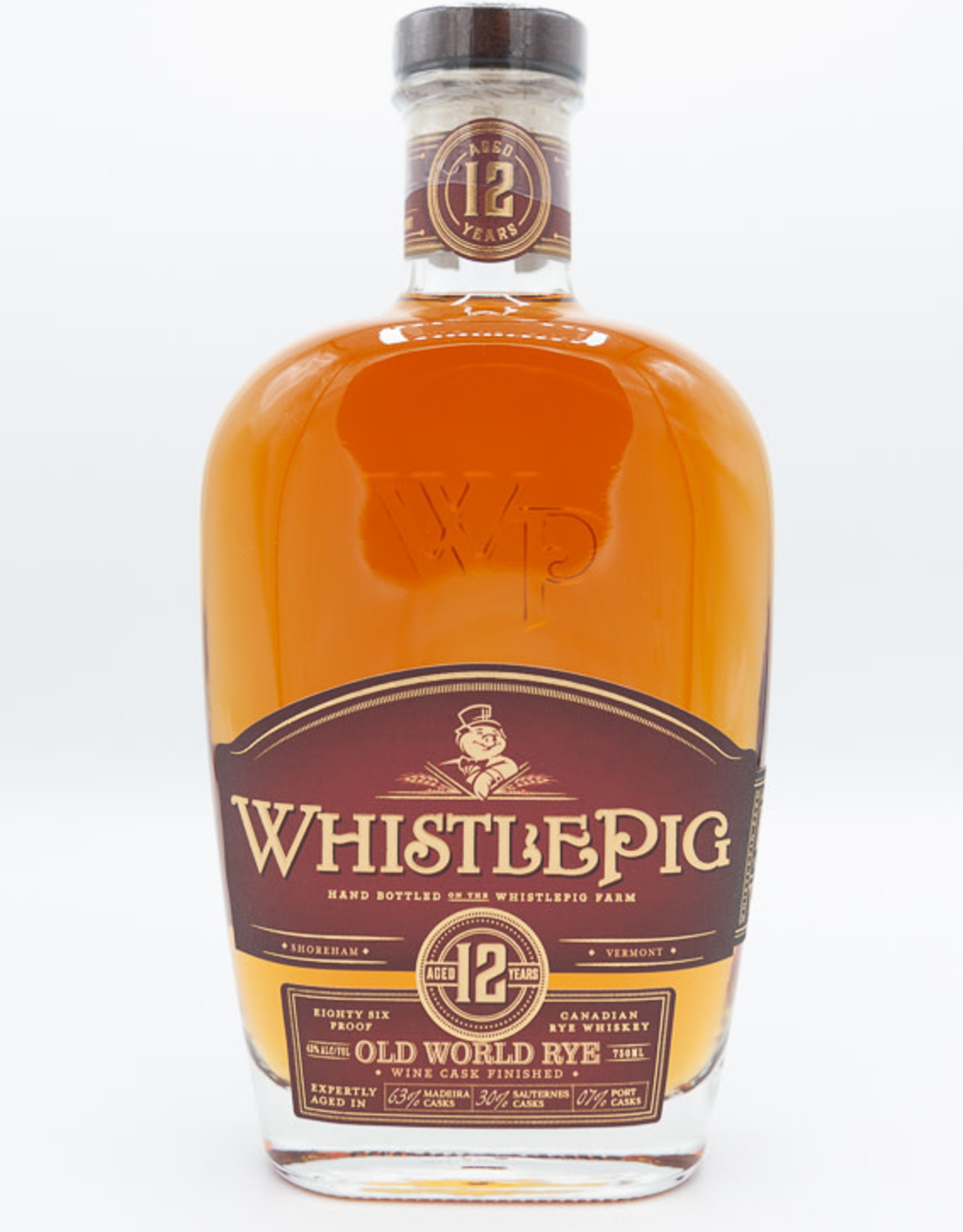WhistlePig WhistlePig 12 Year Old World Rye