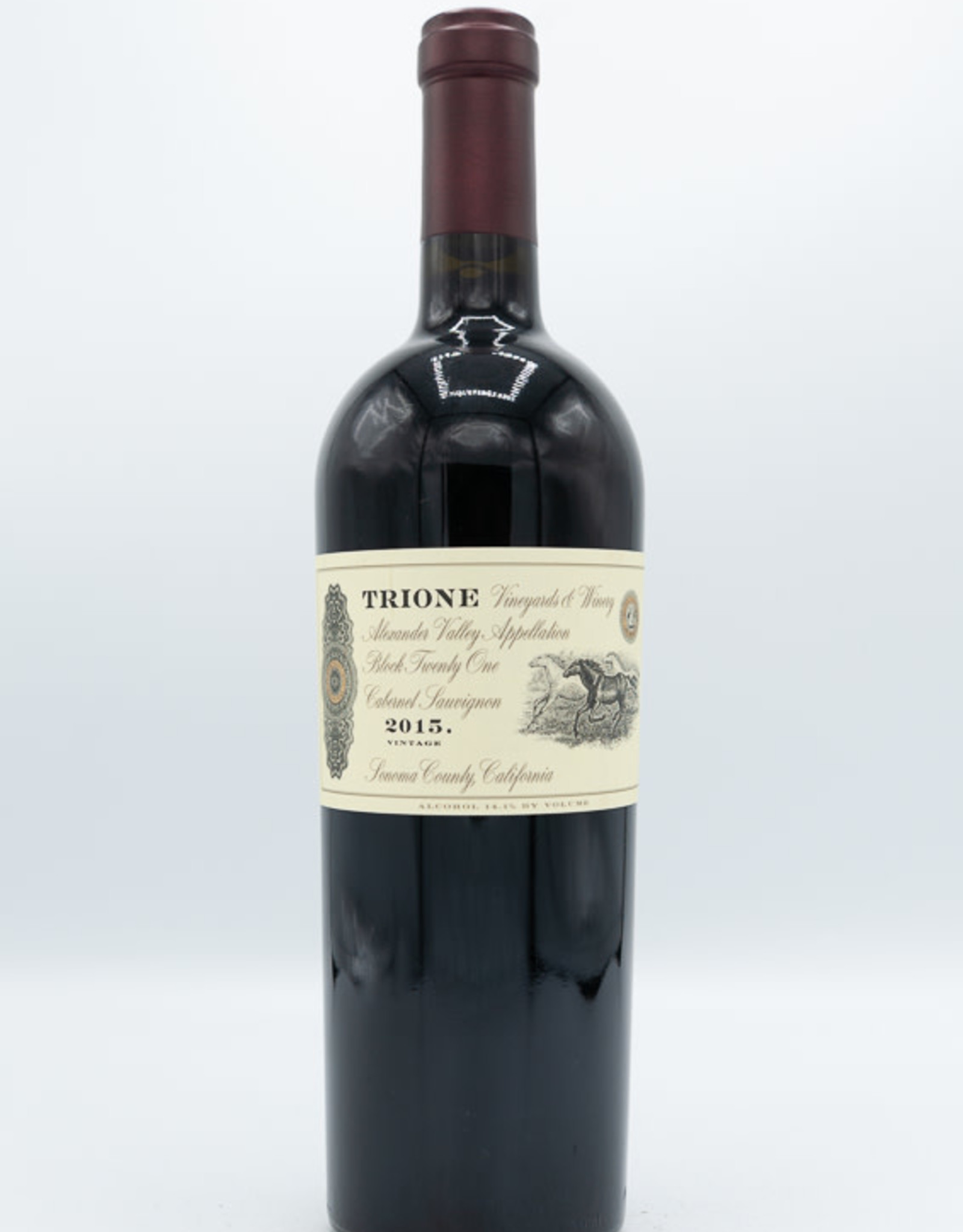Trione Vineyards and Winery Trione Block 21 Cabernet Sauvignon
