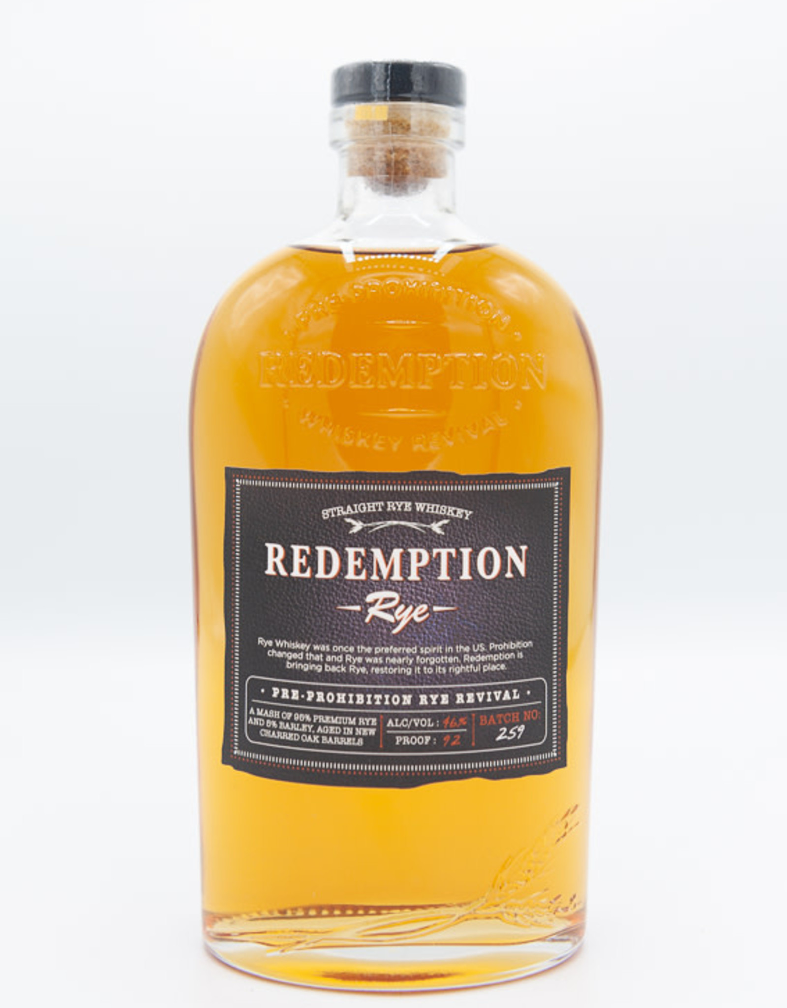 Redemption Redemption Rye