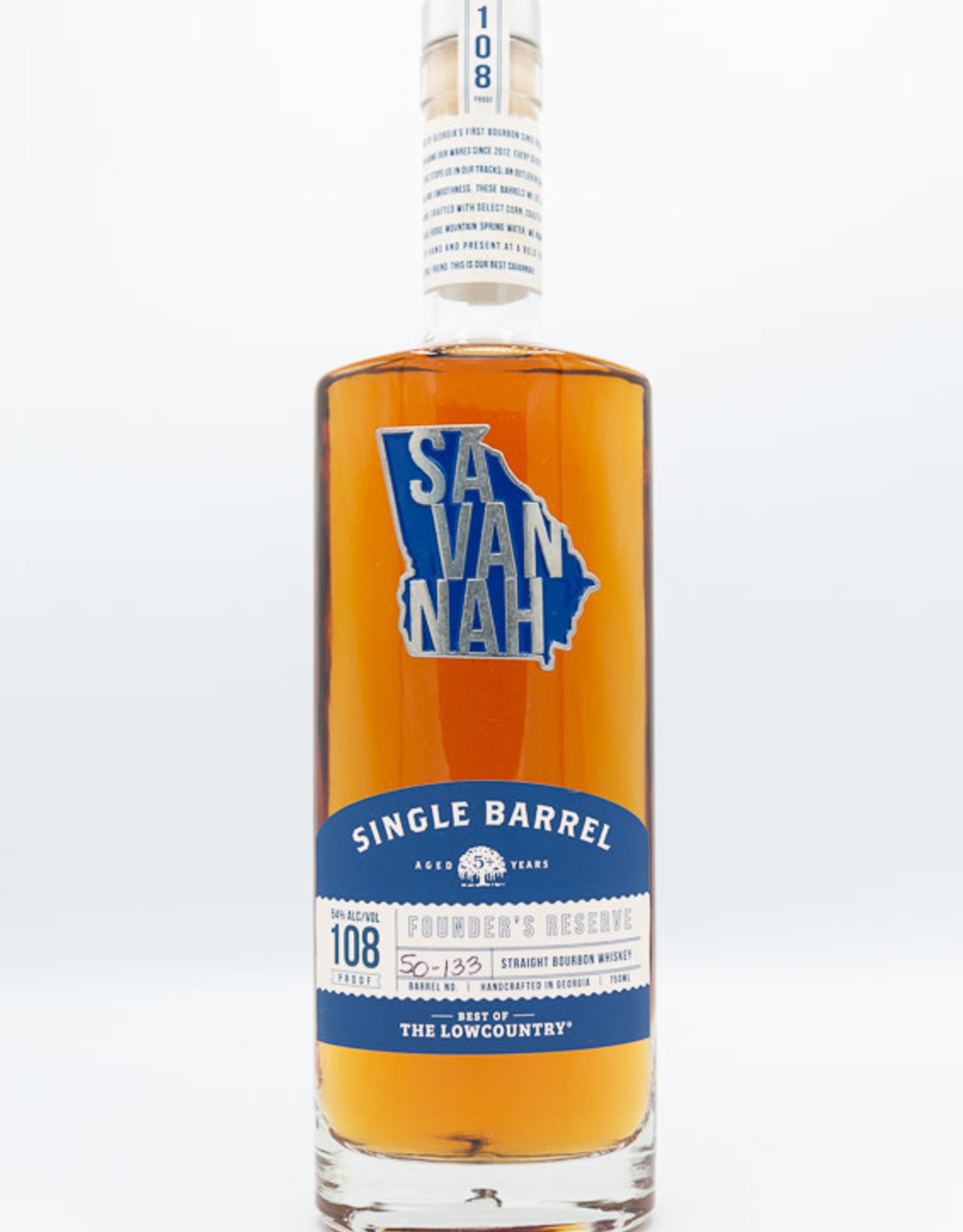 Savannah Savannah Single Barrel Bourbon