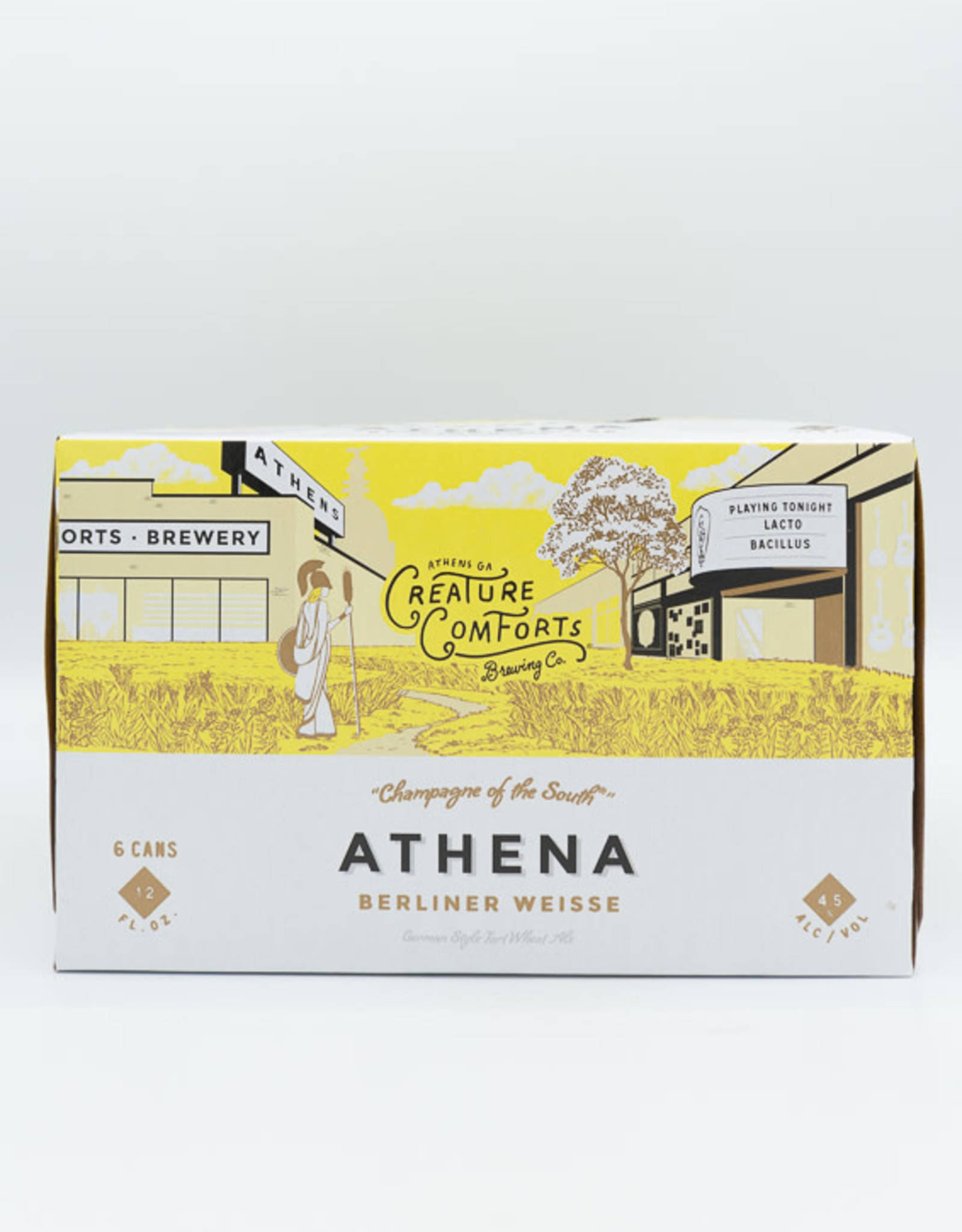 Creature Comforts Creature Comforts Athena Berliner Weisse 6 Pk Cans